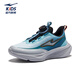 
Hongxingerke (ERKE) children's shoes for boys and girls running shoes for children's leather cushioning sports shoes quiet blue/tidal blue/rubber grey 37
