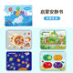 Zozx allemand Book Book Baby Toys 9-12 mois de bébé éducatif Baby Quiet Hand Tearing Livre bébé Early Education Cognition Book Cute Animaux
