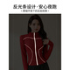 LULULOMDDW Sports Suit Women's 2025 New Pilates Yoga Wear Fitness Clothes Pants Morning Running Suit Quick-Drying Clothes Badminton Skirts Jacket Rose Red M (Please refer to bust and waist for size selection)