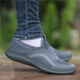 Adachi Kan Zulijian official website Huili men's shoes for summer thin breathable mesh shoes versatile casual sneakers soft sole trendy shoes lightweight 1473 gray_[breathable one-foot style] 39_standard code
