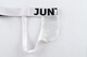 12 Junxi men's double thongs sexy ice silk thongs summer breathable ultra-thin silky transparent sexy trousers white M
