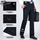 Classic car middle-aged and elderly dad pants autumn and winter plus velvet loose trousers spring and autumn elderly pants men's summer trousers summer silk thin 9905 elegant gray 29 size 2 feet 2 waist circumference