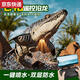 
Carrying cat children boy remote control boat toy can be launched model Mosasaur Dinosaur submarine water speedboat electric shark camera model Great white shark - 6k camera version water spray + bionic module lithium battery *3 battery life 90 minutes + remote control power