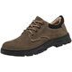 Paul Camel Labour Protection Shoes Herren Sommer atmungsaktiven Anti-Smashing-Stahlkopf-Anti-PUNKTURE Ultraleichte Anti-Schlupf-Sicherheitsstelle Schuhe 838 Khaki Four Seasons Modell 41