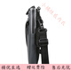 Japanese fashion mobile phone bag running sports arm bag vertical mini hanging belt double zipper shoulder bag casual oblique black