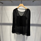 Viainos Klavier [gleicher Stil im Einkaufszentrum] Ainos 2025 Sommerhemd-Suspender Weste Anzug für Frauen 5012 Kakao Brown M 109-115jin [Jin ist 0,5 kg]