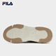 FILA official men's canvas shoes 2025 autumn new hamburger shoes breathable casual shoes sports shoes black/milk white-BG 42.5