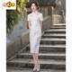 Le nouveau style chinois Cheongsam Koi à l'examen d'entrée au collège remporte le style national pour envoyer l'examen pour l'examen d'entrée du lycée d'été de style, remportant tous les jours portable 683 <Persimmons et kinkons> s