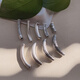 HUA QIANMO 999 FOTS Silver Heavenly Blessing Heart Sutra Poissons Blessing Gloss Bent Pipe DIY Cultural et Play Crystal Bracelet Silver Accessoires A5009 MODÈLE ONE