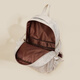 viney fashionable 1-6th grade schoolbag large capacity junior high school and high school college students backpack for women simple lightweight backpack beige + cute pendant high-value outdoor commuter travel bag computer bag