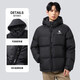 
Camel Volcano Down Jacket 2.0 Autumn and Winter New Men and Women Outdoor Wind Wind Jacket Urban Light Outdoor Down Jacket Dark Night/Dark Night, same style for men and women M