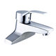 Basin faucet hot and cold double hole wash basin faucet wash basin three hole wash basin single wash basin copper 9905