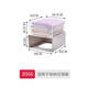 Yonghuan Storage Box Drawer Plastic Transparent Wardrobe Storage Box Clothing Organizer Household Clothing Storage Box F3523 Length 47X Width 35X Height 23 Thickened one