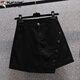 Woodpecker (Tucano) 2025 pantalon et jupes minces d'été pour les femmes Version européenne décontractée lâche denim polyvalent les jupes courtes hautes hautes taille largeur A-line aire blanche tendance e 9207 m 100jin [Jin équivaut à 0,5 kg] -110jin [Jin est égal à 0,5 kg]