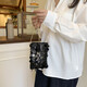 Beliebte Pailletten Nischen -Design -Tasche 2025 Neue Modeketten -Crossbody -Tasche Unterarm Eins Schulterschaufel -Pailletten Trend schwarz schwarz