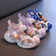 Nezha Neue Jungen luminöse Sandalen Nicht-Schlupf-Netzschuhe, Kinderkuchen/T677 Pink 28