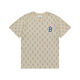 T-shirt presbytérien de diamant à la mode MLB T-shirt décontracté à manches à manches à manches à manches à manches à manches courtes DT-9923 Kaki S