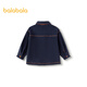 Balabala children's coat boys girls baby tops 2025 autumn polar fleece anti-static warm 209325105201