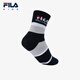 FILA Antibacterial Function Children's Socks 2025 Autumn New Boys and Children Casual Mid-waist Socks Legend Blue-NV 1-3 years old S