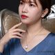 Juke luxury thickened large 18K gold Australian white pearl pendant single women's seawater necklace temperament necklace white