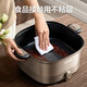 SUPOR (SUPOR) Elektrischer Hot Pot Micro Schnellkochtopf 6-Liger-Kapazität Elektrischer Wok Elektrisch-Kocher Elektrischer Heißtopf Multifunktionaler Pot Heißtopf Grill-Pot-Doppelschicht Nicht-Stick und Nicht-Paste-Bratpfanne 1800W Großer Feuerkraft 6L [2025 New H60FK983]