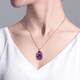 BOGLIA ametrine necklace for women, 18K gold, high-end amethyst pendant, birthday gift for girlfriend and wife, 26 carat ametrine pendant + 18k gold chain