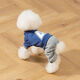 
Cocoa honey Teddy dog ​​clothes autumn and winter sweater sportswear VIP Pomeranian puppy Bichon Schnauzer pet clothing 9905 red 1425Jin [Jin equals 0.5 kg]