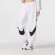 Nike (NIKE) sports suit women's clothing 2025 new autumn fitness training woven two-piece jacket jacket, foot trousers HJ1183-100+HV2358-100 S