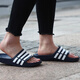 Adidas Pantoffeln Herrenschuhe Frauenschuhe Sommer Sports Strand Sandalen atmungsaktive Sandalen One-Shot Pantoffeln GZ3774 empfohlen, eine große Größe G15892 tiefes Dunkelblau 36.5 zu nehmen