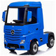Harleybela Mercedes-Benz Truck Head Children's Elektrofahrzeug Allrad-Fernbedienung Baby Spielzeugauto Can sitzen [rotes Allrad] Echtes Mercedes-Benz Actros Truck Head + Personalisierte Autoaufkleber