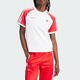 Adidas clover 2025 sommer neuer lässiger, vielseitiger Frauen spleißen atmungsaktive klassische Sportarten Kurzarm Ji9274 JI9274 M