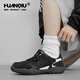 
Global black sneakers men's 2025 summer new outdoor non-slip hiking shoes ugly cute big-head casual dad shoes black 39