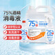 Yishujing 75% Alcohol Disinfectant Spray Skin and Clothing Sterilization Ethanol Hand-Free 75 Degree Alcohol Home Room 500ml*2 Bottles Free 1 Nozzle + Watering Bottle
