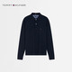 Tommy Hilfiger25新款秋冬男装商务休闲纯色小绣标修身长袖T恤POLO衫
