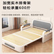 Cama de sofá Yingke 2025 Nuevo apartamento pequeño plegable Camino retráctil Balcón de sala de estar de cama retráctil Multifunción Cama plegable [naranja] 5 cm esponja + 2 cm de colchón de látex ancho 1.08 metros almohada (sharnEn modelo de almacenamiento rasguño)