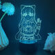 Chiyou anhela convertirse en una bailarina de figura mágica, Duna, Lis, Tenkawa Kaori, animación de luz nocturna circundante, grietas sobre fondo blanco, toque de 7 colores, USB+compartimento de batería 4877 Tenkawa Kaori