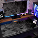 Mat de ratón con Sense Eports E-Sports de escritorio de computadora súper grande para la alfombra de teclado para niños Representante y lavable Mat de ratón ZZ-3893/Llama [80 cm*30 cm de espesor 2 mm]