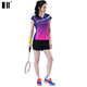 Neue Sommer-Badminton-Uniform für Herren-Tischtennis-Tennis-Sportuniform für Frauen mit schnell trocknendem ärmelloser Trikotpaar für Männeranzug [B11759+12241] L.