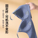 莫代尔文胸新款内衣女小胸聚拢运动无痕无钢圈收副乳防下垂薄 抹茶 M 【34BC】