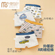 Modal Boy Unterwäsche Kinder flache Ecke Pure Cotton Kinder Boxer Little Boy Student Kinder mittleren Alters Shorts Thin Style Yh001-C-Anzug 1 185 xxl Größe Höhe 125 bis 13548-58jin [Jin gleich 0,5 kg]