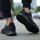 Chaussures pour hommes adidas Nouveau style, léger, non glissant, absorbant les chocs et respirants baskets décontractées chaussures de course jq9717 / samurai noir 42