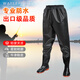 Gesufan waist-length waders, thickened waterproof and wear-resistant fishing rain pants, one-piece rain boots, fishing leather forks, main picture 36 shoes