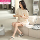 
Modal pajamas for women, summer pure cotton pajamas set shorts, spring and autumn style, summer style, can be worn outside home clothes set, women, ZH-9856# shorts, L (100-120Jin [Jin equals 0.5 kg])