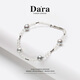 Dara Seawater Pearl Bracelet Women's Crystal Baroque Pearl Bracelet Extremely Bright Light Self-Wear as a Valentine's Day Gift for Your Girlfriend