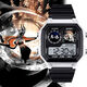 
Sky Light Escape Characters Anime Customized Watch Two-dimensional Smart Small Square Electronic Watch Men and Women's Model Students [Fashion Silver-Electronic Watch] z3882 Light Escape Super Value Gift Pack (Extra Long Battery + Gift Box Packaging)