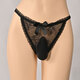 Ropa interior de perla sexy de tanga sexy transparente pequeño estilo de fragancia seducir al club nocturno de moda para hombres calzoncillos para mascotas para mascotas de encaje (perla) 80-150jin [Jin iguala 0.5 kg] envoltura de huevo
