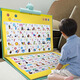 Affiche audio pour les enfants avec des artefacts d'apprentissage pinyin pour l'éducation précoce Point de lecture du livre sonore de lecture de bébé pour une éducation précoce ensemble 47-face hanging livre + carte