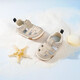 Dr Jiang (Drkong) Couleur solide polyvalente en été chaussures avant pour garçons et filles, chaussures pour les tout-petits, sandales pour enfants confortables et respirantes, abricot peu profond de 20 pieds d'environ 11,6-12,2