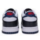 Nike (NIKE) official ship store women's shoes new style fashion retro DUNK LOW lightweight sports shoes low top fashion casual shoes HJ9202-001/black, white and blue/newly launched 39