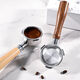 Yum Picture 58 mm à trois bas sans fond / 3899 BAICUI 3833 Machine de café Marseille / Lehehe avec poignée inférieure en bois massif 58 mm Image de miam / xiaofang pro blanc 0,3